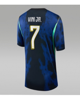 Billige Fotballdrakt Brasil Vinicius Junior #7 Replika Bortedrakt Dame VM 2026 Kortermet Billige Fotballdrakt Brasil Vinicius Junior #7 Replika Bortedrakt Dame VM 2026 Kortermet